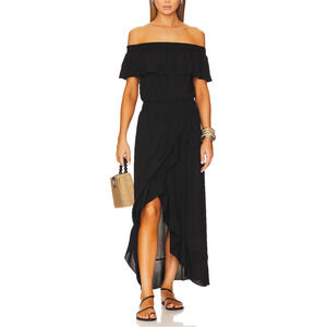 Bobi Black 'Ruffle' Dress Size M